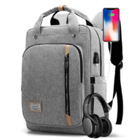 Lucky man backpack for laptop 15-inch review