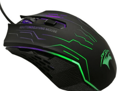 Forka silent click usb wired gaming mouse review
