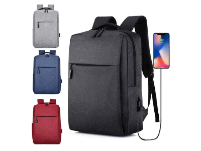 Puimentiua men laptop usb backpack review