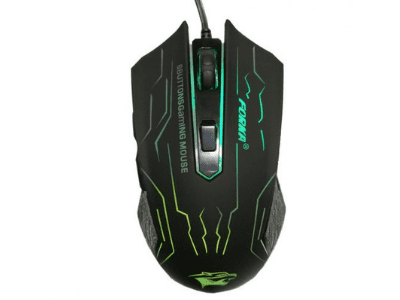 Forka silent click usb wired gaming mouse review