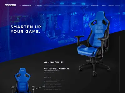 Techni Sport Luxx Series Synthetic Gaming Chair