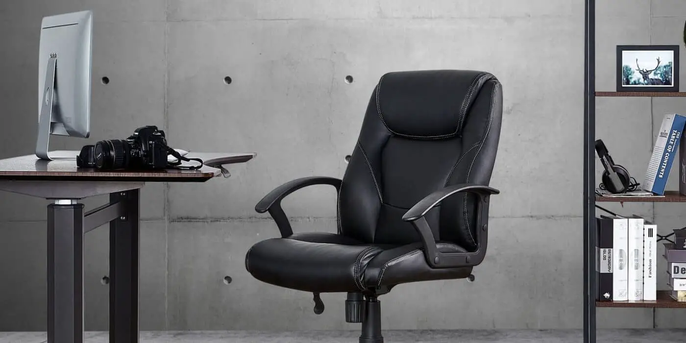 Leather desk gaming chairs review 1