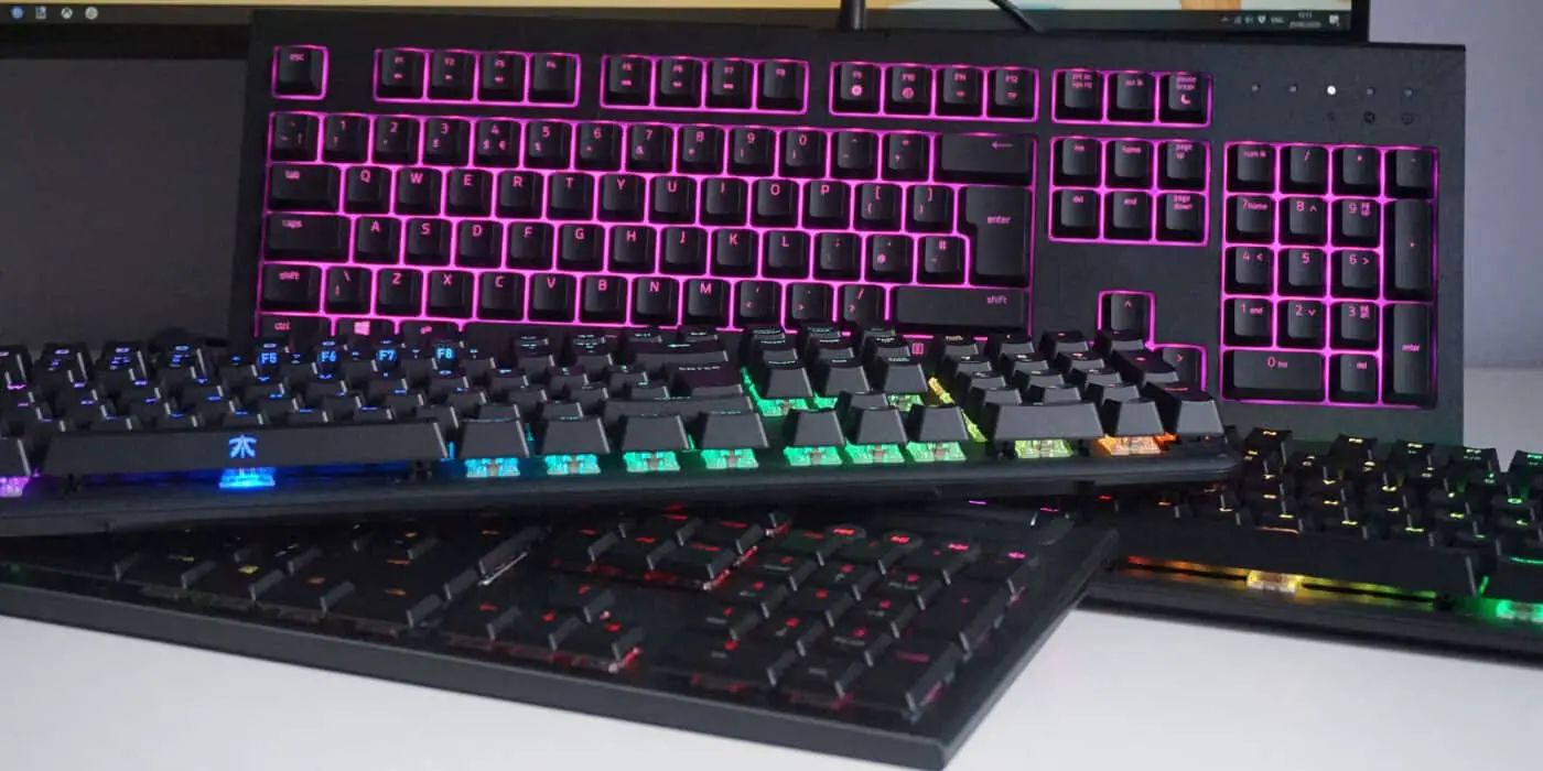 Led gaming keyboard