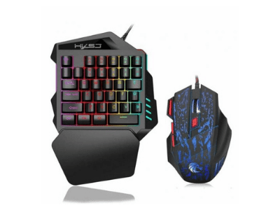 Hxsj j50 wired gaming keyboard mouse set review