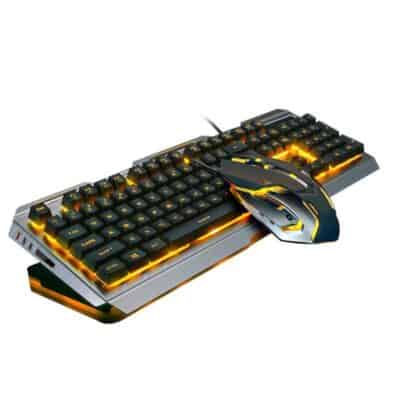 Backlit keyboard ergonomic