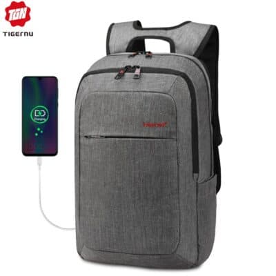 Backpack with charging system