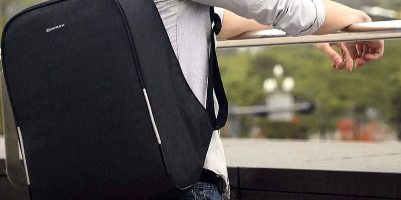 Backpack with charging system 1