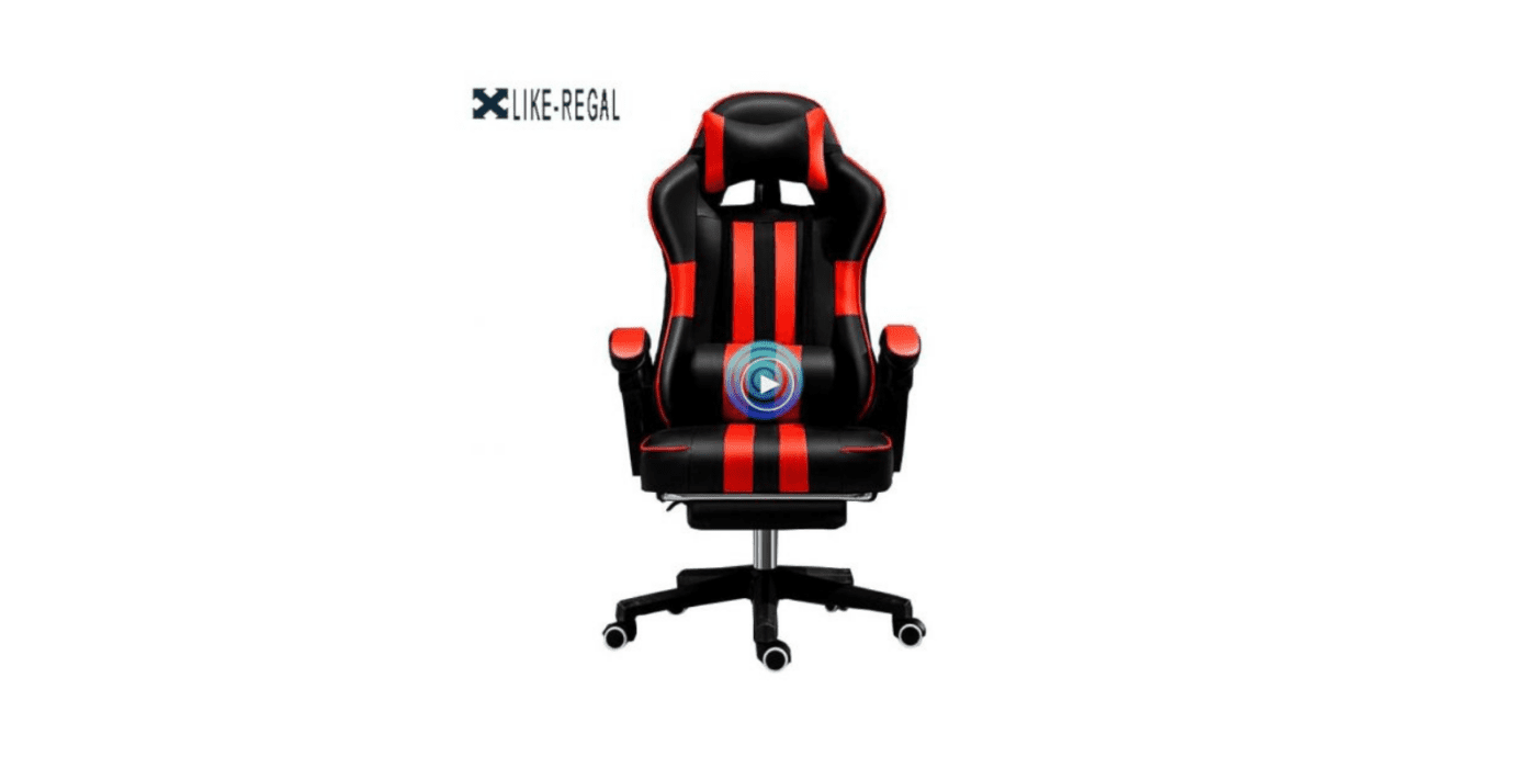LIKE REGAL Synthetic Leather Gaming Chair