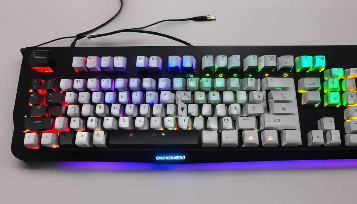 Image of a 15-key keyboard with programmable keys and rgb lighting, suitable for gaming and other professional uses